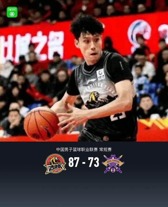 吉林87-73迎4连胜送北控4连败，栾利程22分，廖三宁14+9