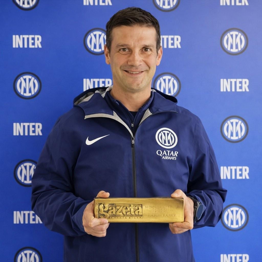 官方：国米主帅齐沃被评为罗马尼亚年度最佳教练