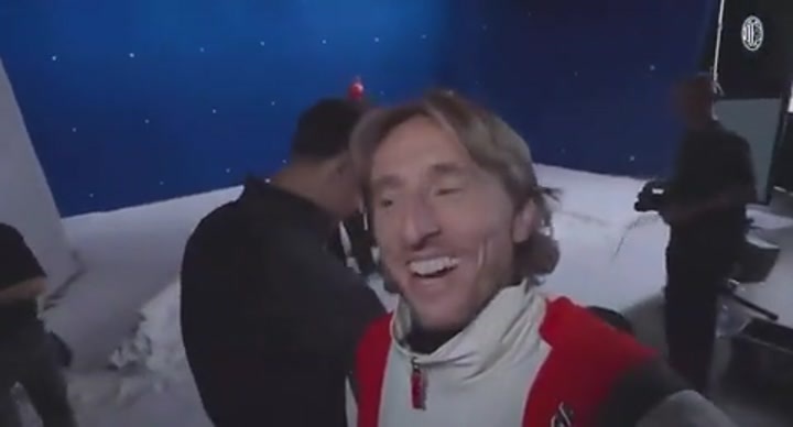 莫德里奇在米兰度过的第一个圣诞节