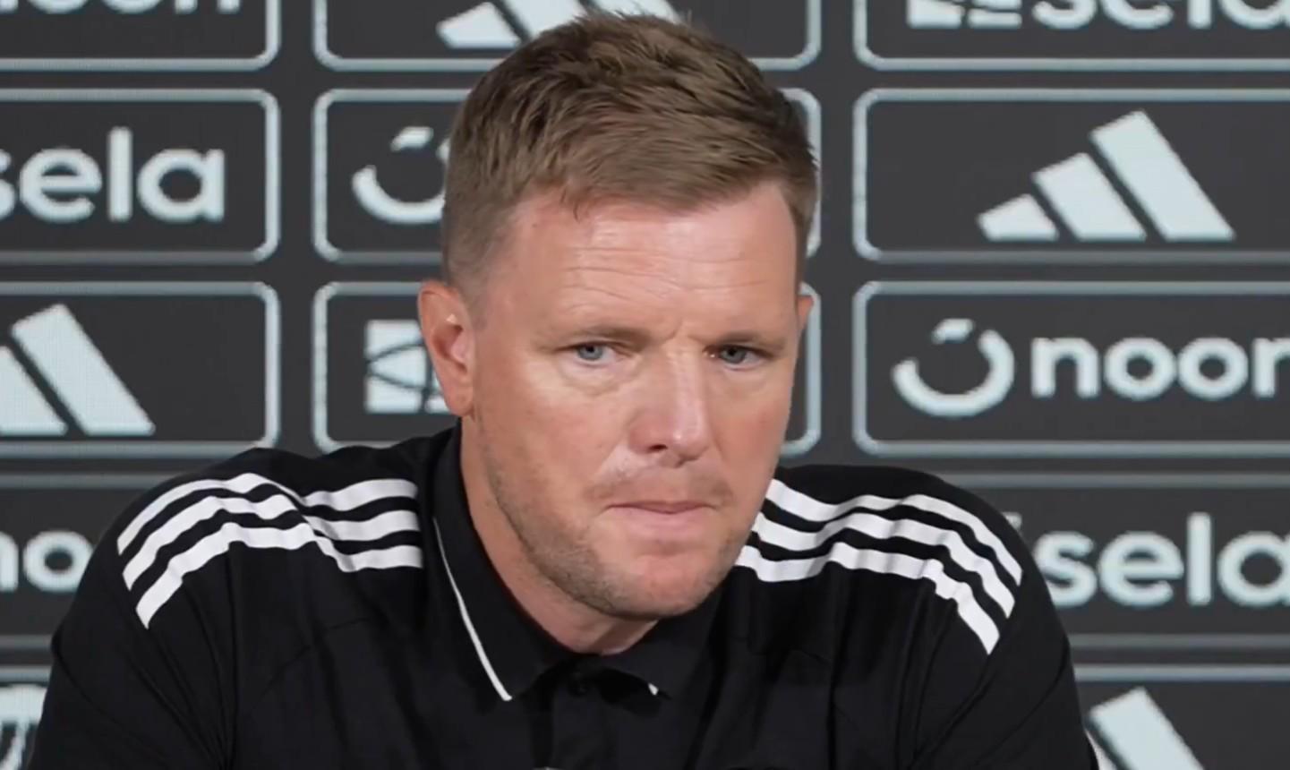 埃迪-豪：曼联整体表现有很大的提升；我们在努力改进防守