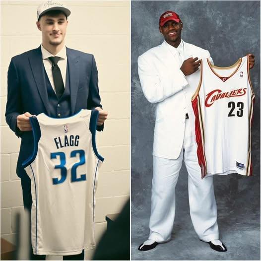 弗拉格成为第2位圣诞大战砍25+分的新秀，此前仅詹姆斯做到过