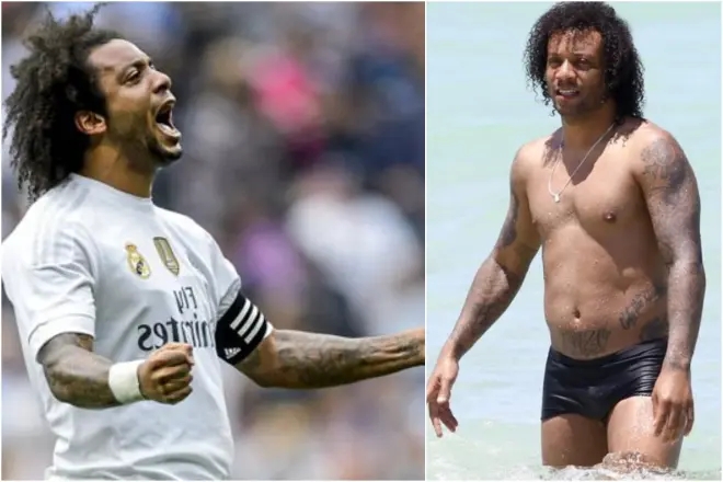 马塞洛：不怎么去健身房也不严格控制饮食 从没有C罗那样的腹肌