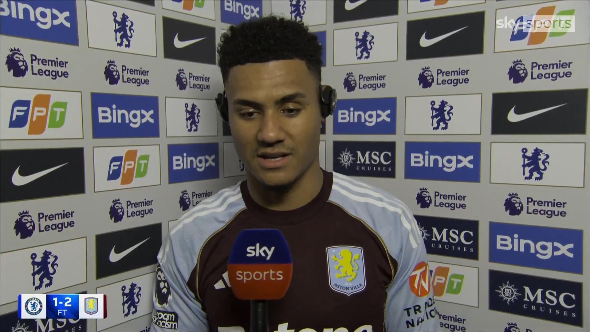 沃特金斯：埃梅里针对切尔西的人盯人做了调整，他是战术天才