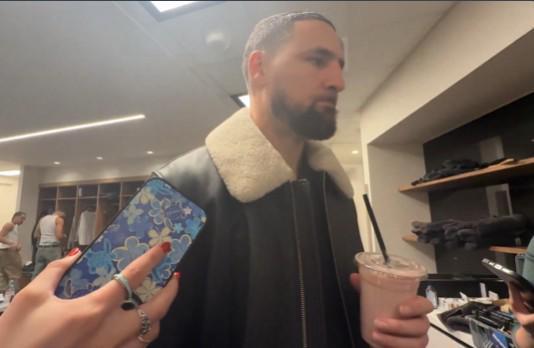 克莱：我希望库里别穿着我的KT11赢独行侠，但他穿就挺棒的了