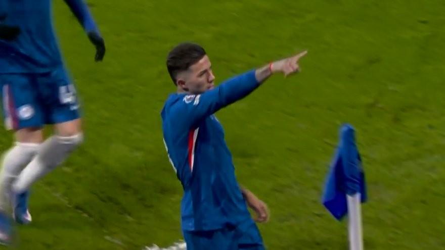 双喜临门，恩佐在英超生涯百场里程碑之战中破门