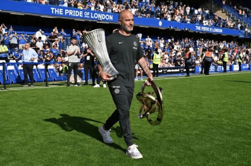 马雷斯卡执教切尔西战绩：92场55胜16平21负