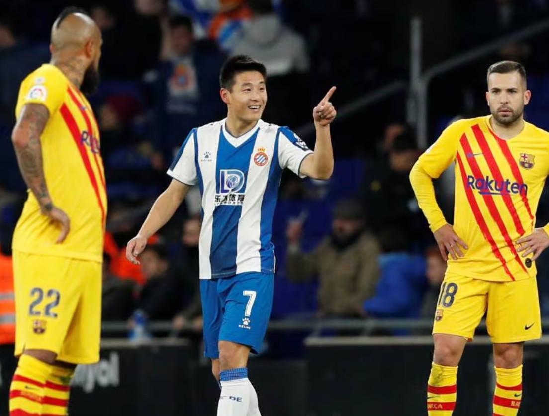 巴萨新年首战对阵西班牙人战绩不佳，2020年首战交锋被武磊绝平