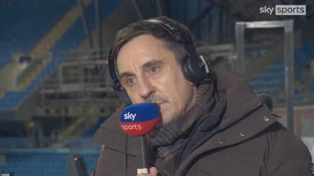 内维尔：内托距离成为阿扎尔只差一点点，他缺少那种杀手本能