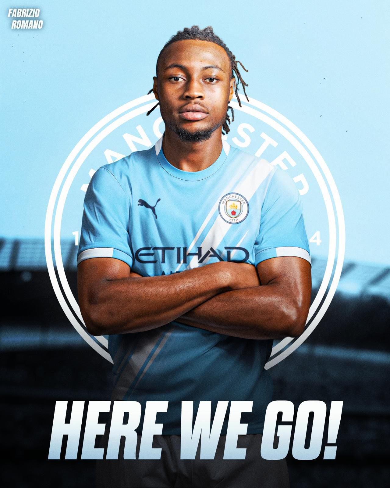 Here we go！罗马诺：塞门约6500万英镑转会费加盟曼城