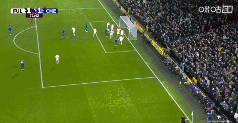第72分钟，联赛首球来了，德拉普后点端射破门扳平比分，切尔西1-1