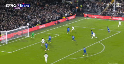 第81分钟，哈里-威尔逊左勾右打再度帮助球队领先，富勒姆2-1