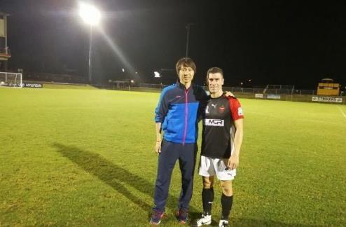 国安新帅蒙哥马利曾与李铁做过队友，18年二人在热身赛上相遇