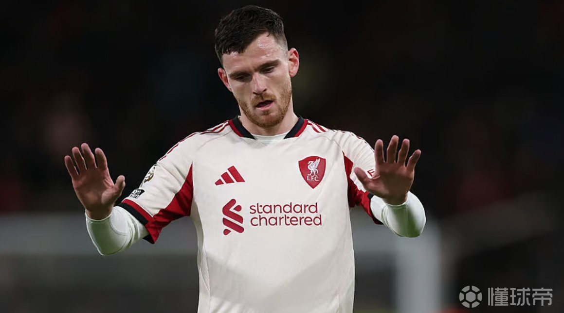 晚旗报：随着齐米卡斯留在罗马，罗伯逊不会在冬窗离开利物浦