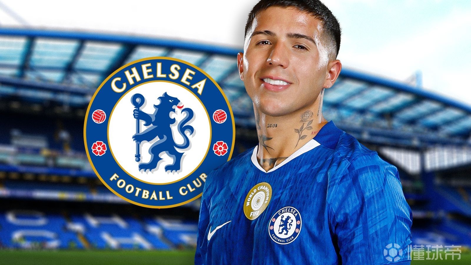 恩佐：兰帕德是我的偶像，我希望能在切尔西追随他的脚步