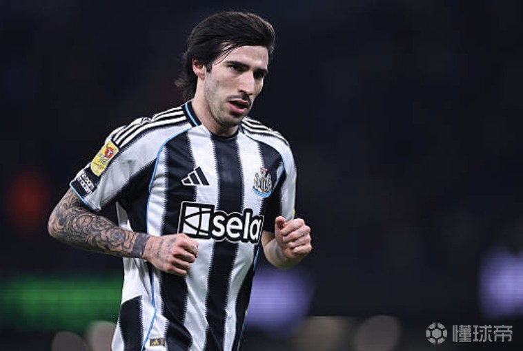 尤文今夏有意，德天空：纽卡为托纳利要价至少1亿欧