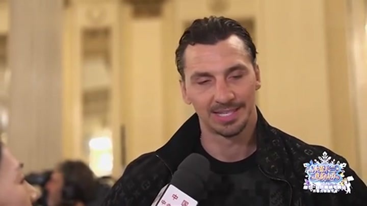 伊布：祝所有的中国运动员好运 你们是最棒的