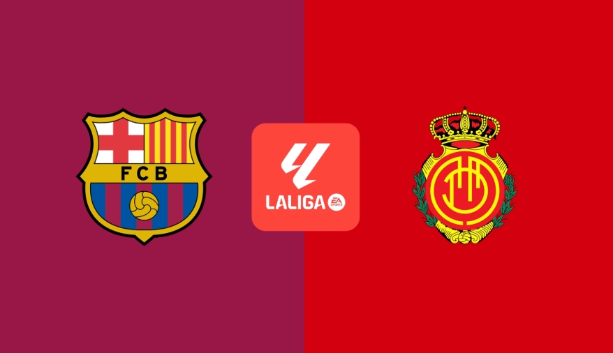 巴萨vs马略卡首发：亚马尔、拉什福德、莱万出战