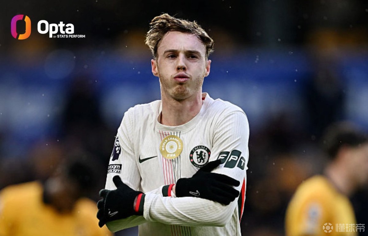 帕尔默三次上半场上演帽子戏法，英超历史第一人