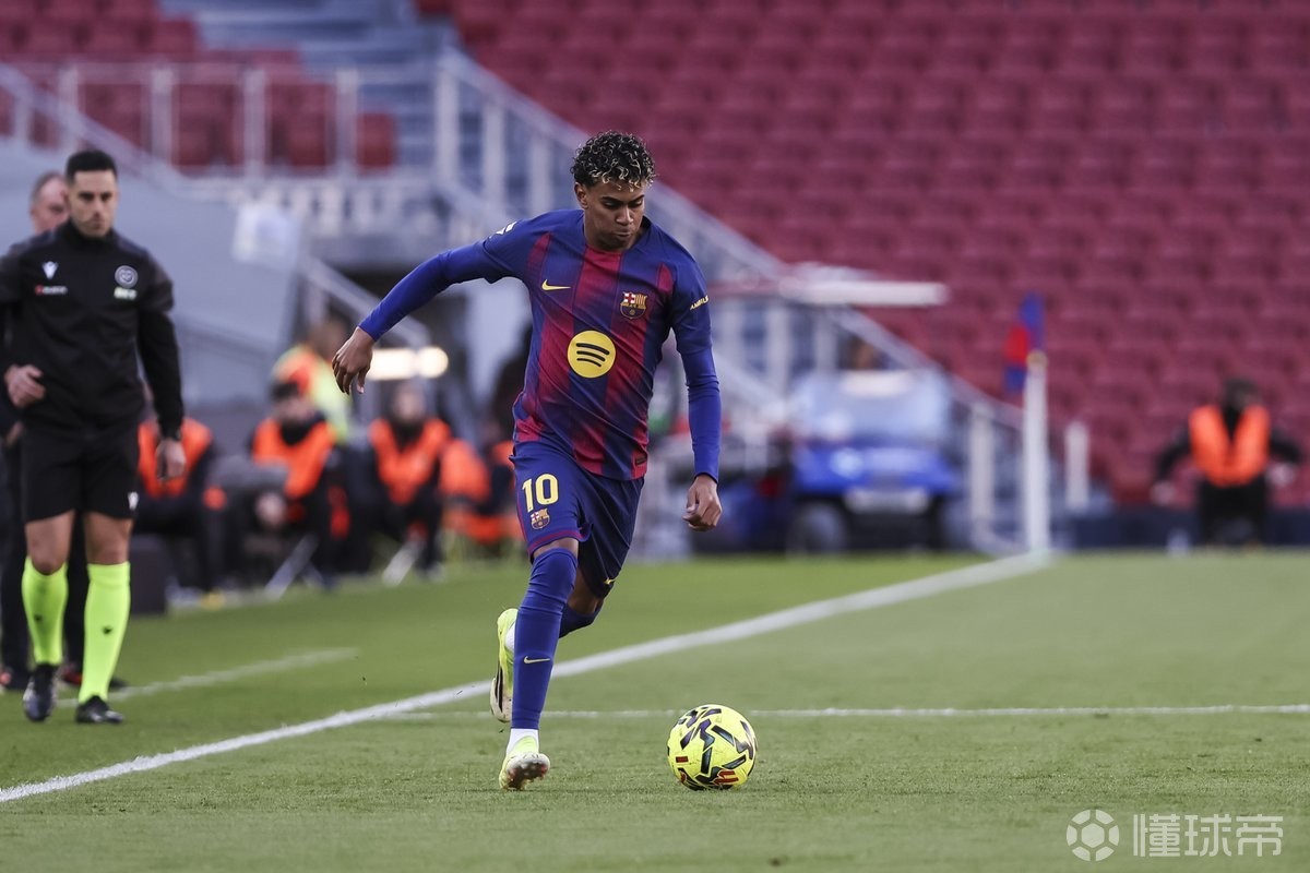 19场10球创新高，亚马尔首次单赛季西甲进球上双