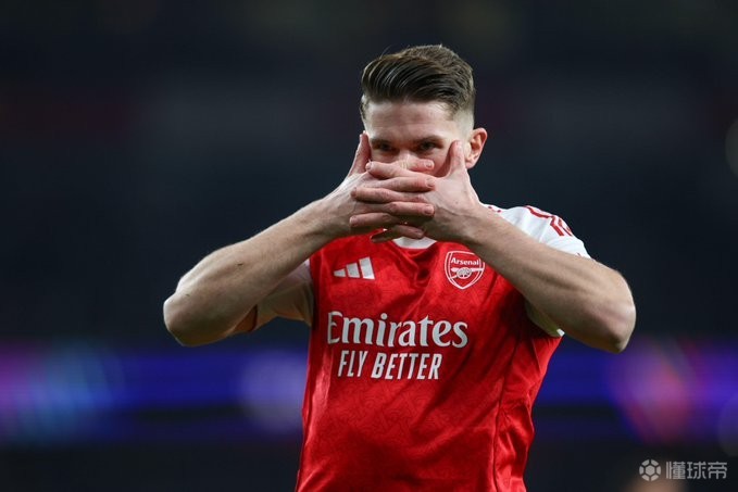 哲凯赖什本赛季英超打进8球，其中6个进球是对升班马打进的