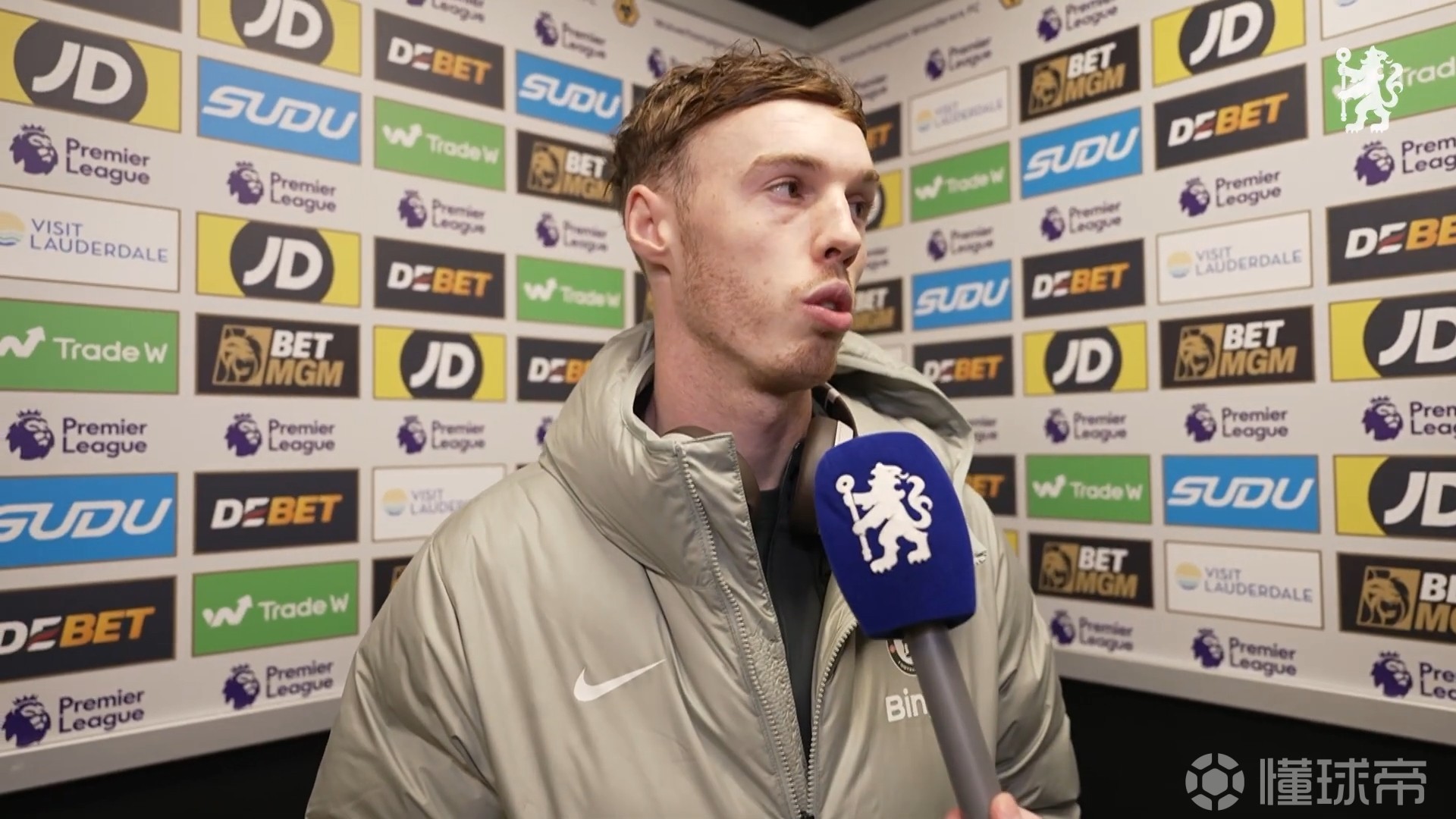 帕尔默：我之前从没受过伤，这赛季却没达到过100%健康的状态