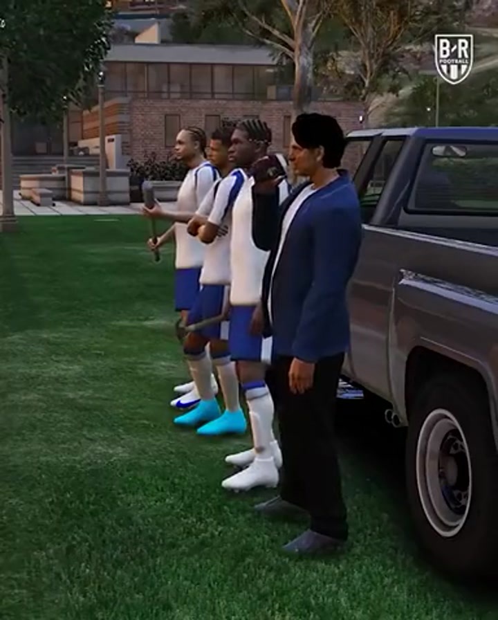 动画恶搞卡里克带领曼联2-0击败热刺