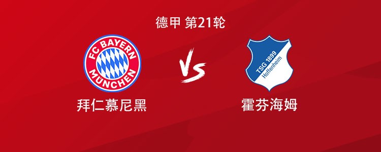 拜仁vs霍芬海姆：凯恩领衔，迪亚斯、格纳布里、奥利塞出战