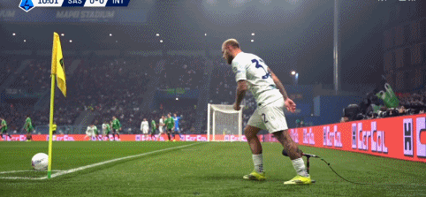 半场：国米2-0萨索洛，迪马尔科两助，比塞克、小图拉姆建功