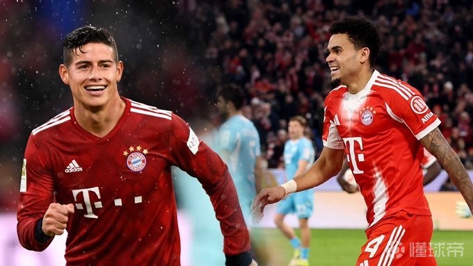 继J罗之后，迪亚斯是第二位在德甲戴帽的哥伦比亚球员