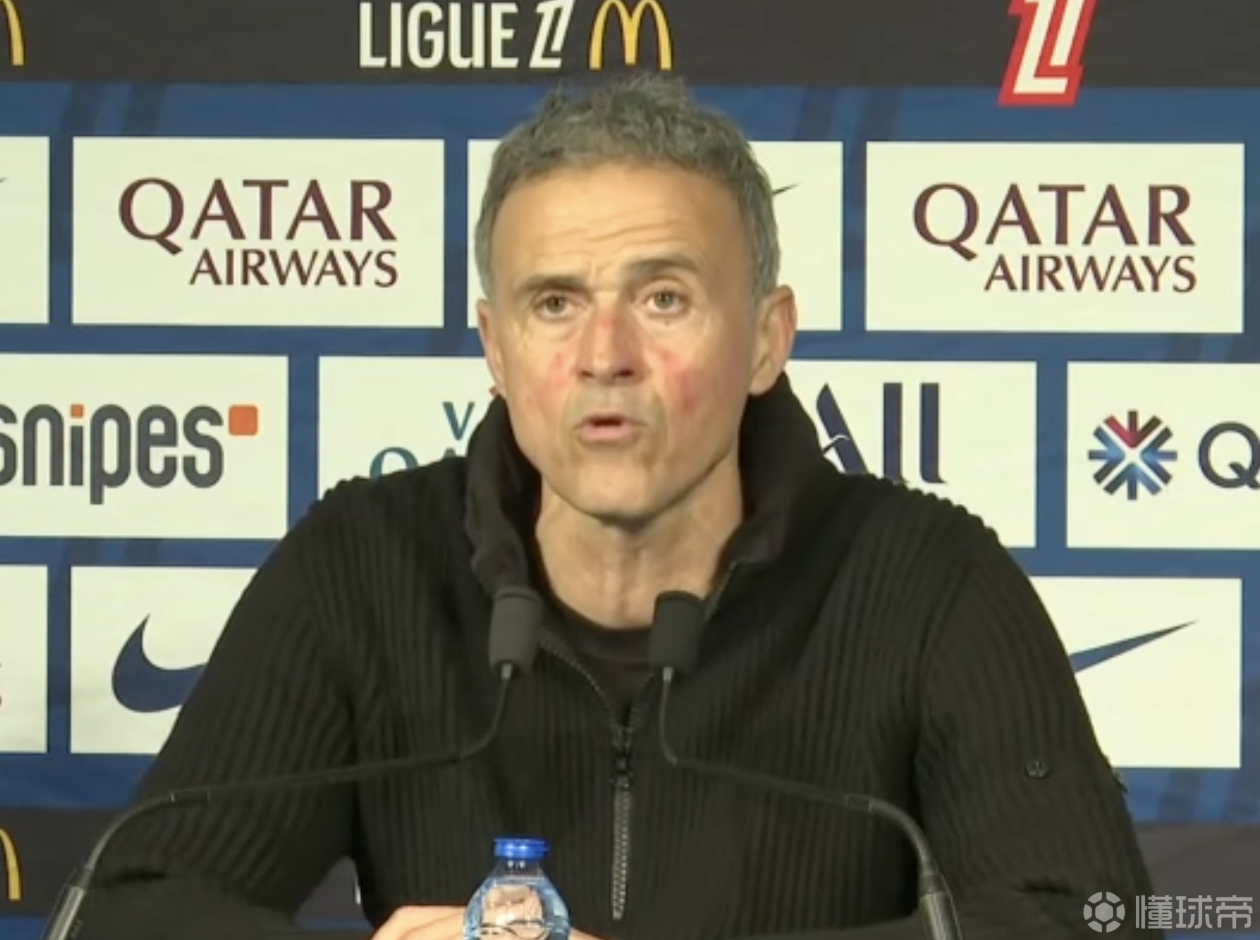 恩里克：德泽尔比是法甲最优秀的教练之一；我在巴黎非常开心