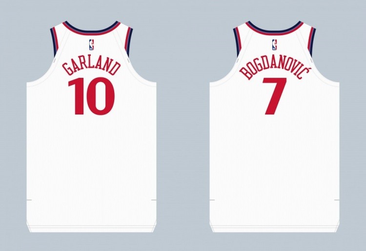 美媒：加兰将身穿快船10号球衣，博格丹改穿7号