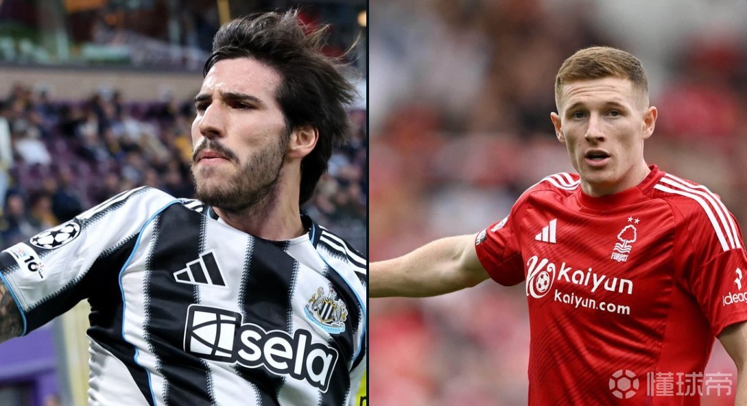 罗马诺：托纳利深受曼联赏识，是接替卡塞米罗的头号目标之一