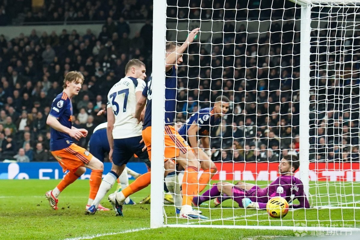 热刺本赛季英超主场9场先丢球，与狼队、伯恩利并列最多