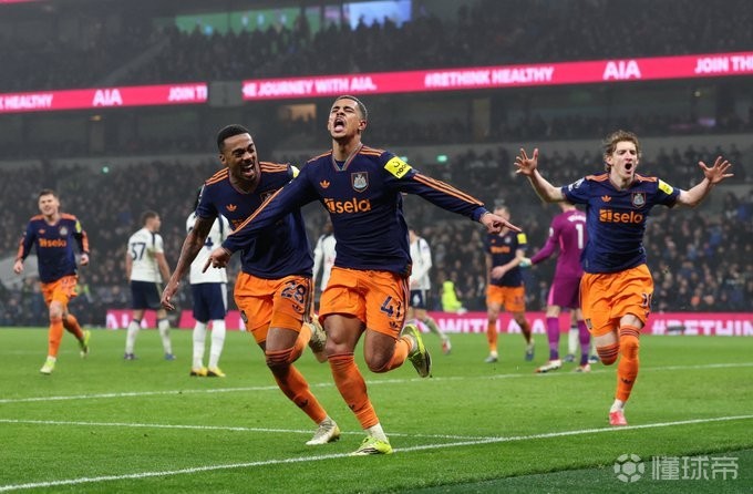 又是你热刺，纽卡2-1战胜热刺终结各项赛事5场不胜