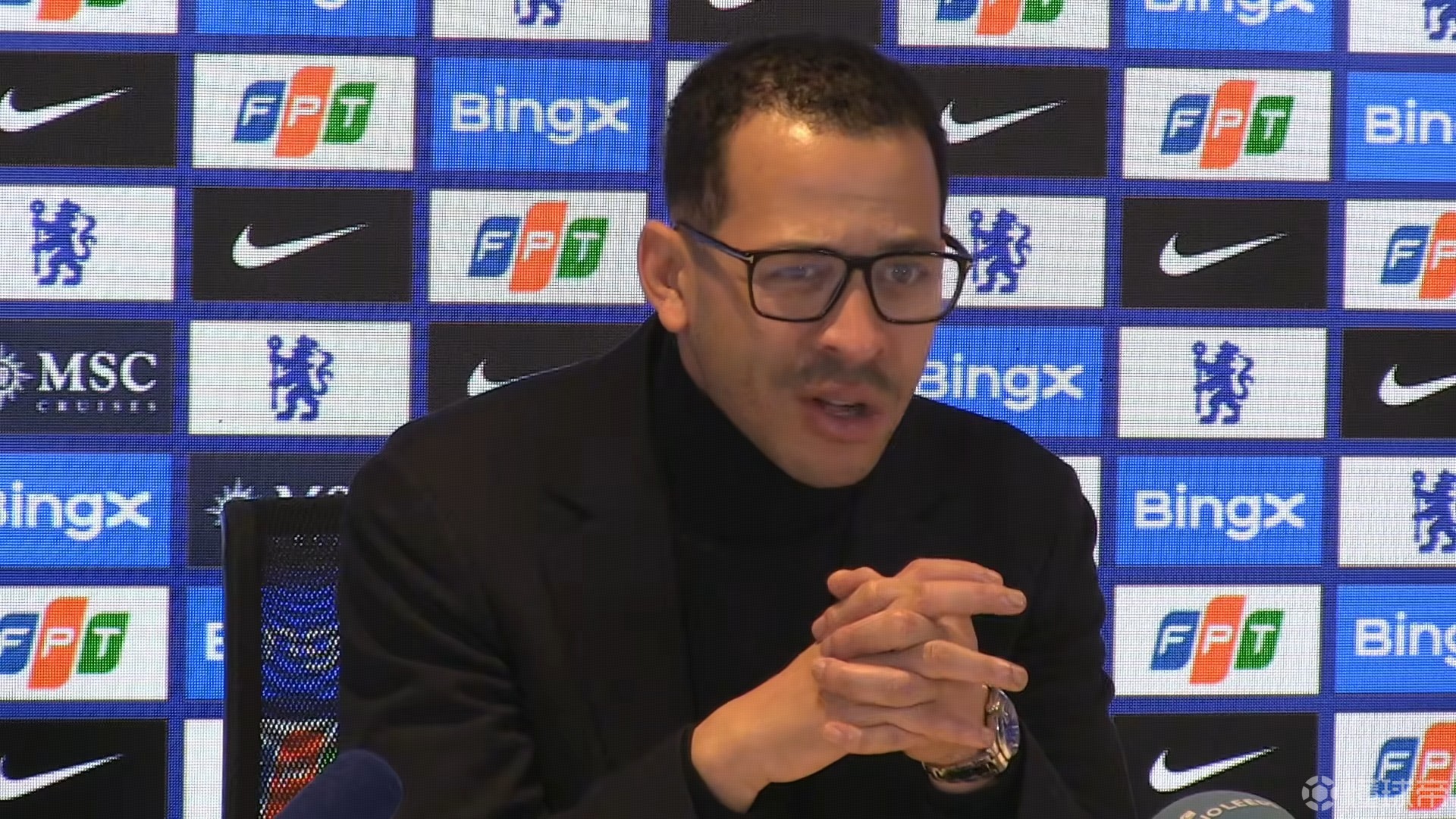 罗塞尼尔：帕尔默那球1000次能进999次；库库感觉腿筋不舒服