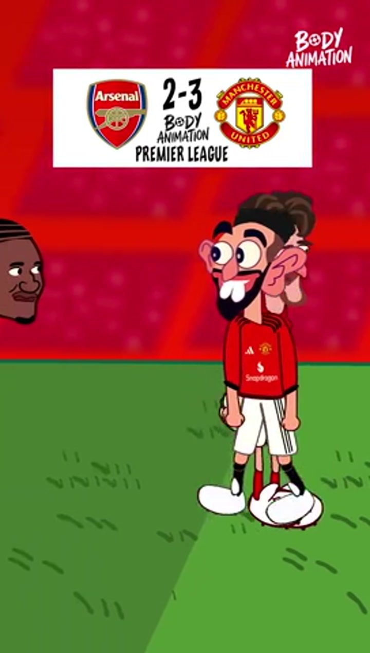 动画恶搞曼联1-1西汉姆 未能完成五连胜
