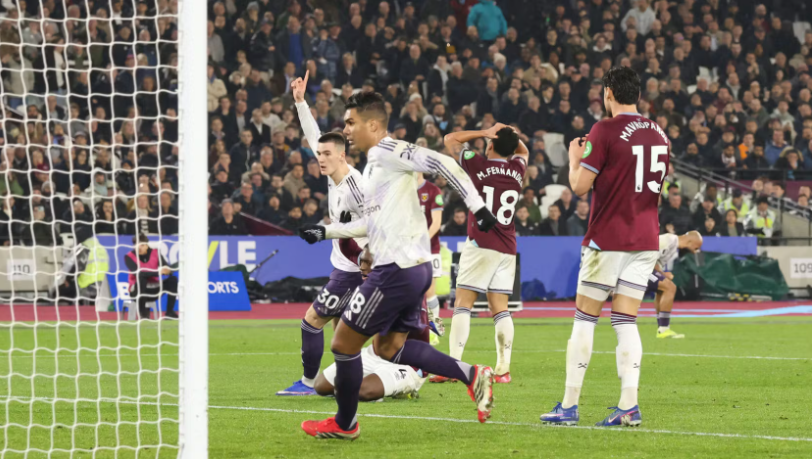 谢什科读秒绝平！曼联客战西汉姆惊险抢到1分