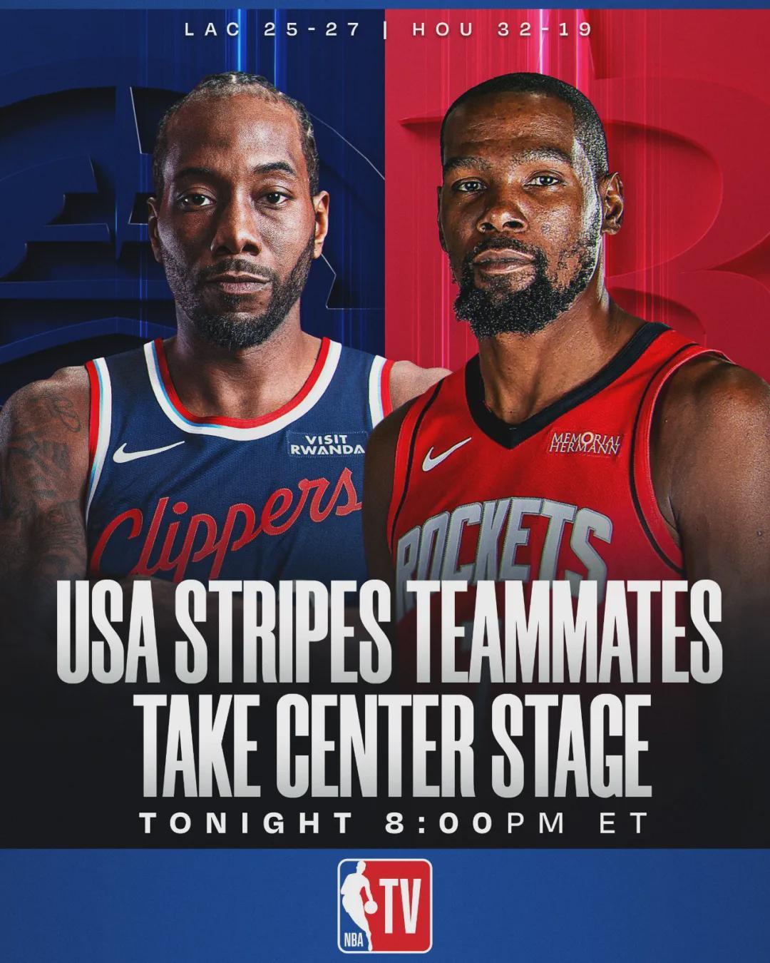 杜兰特1000场20+！NBA历史第四人！火箭冲进西部前三