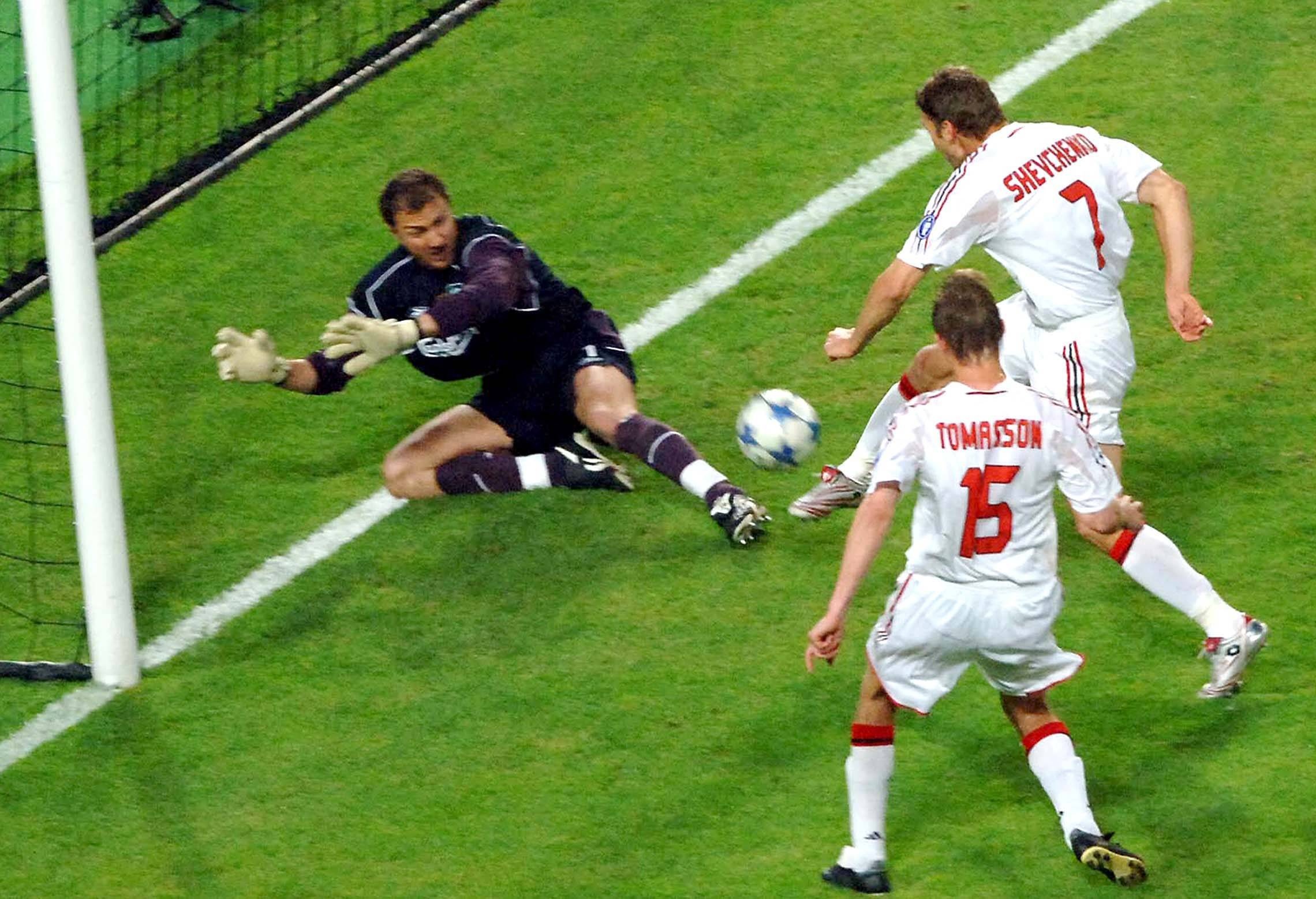 舍甫琴科：05年半场开香槟是胡扯 职业队不会发生这种事