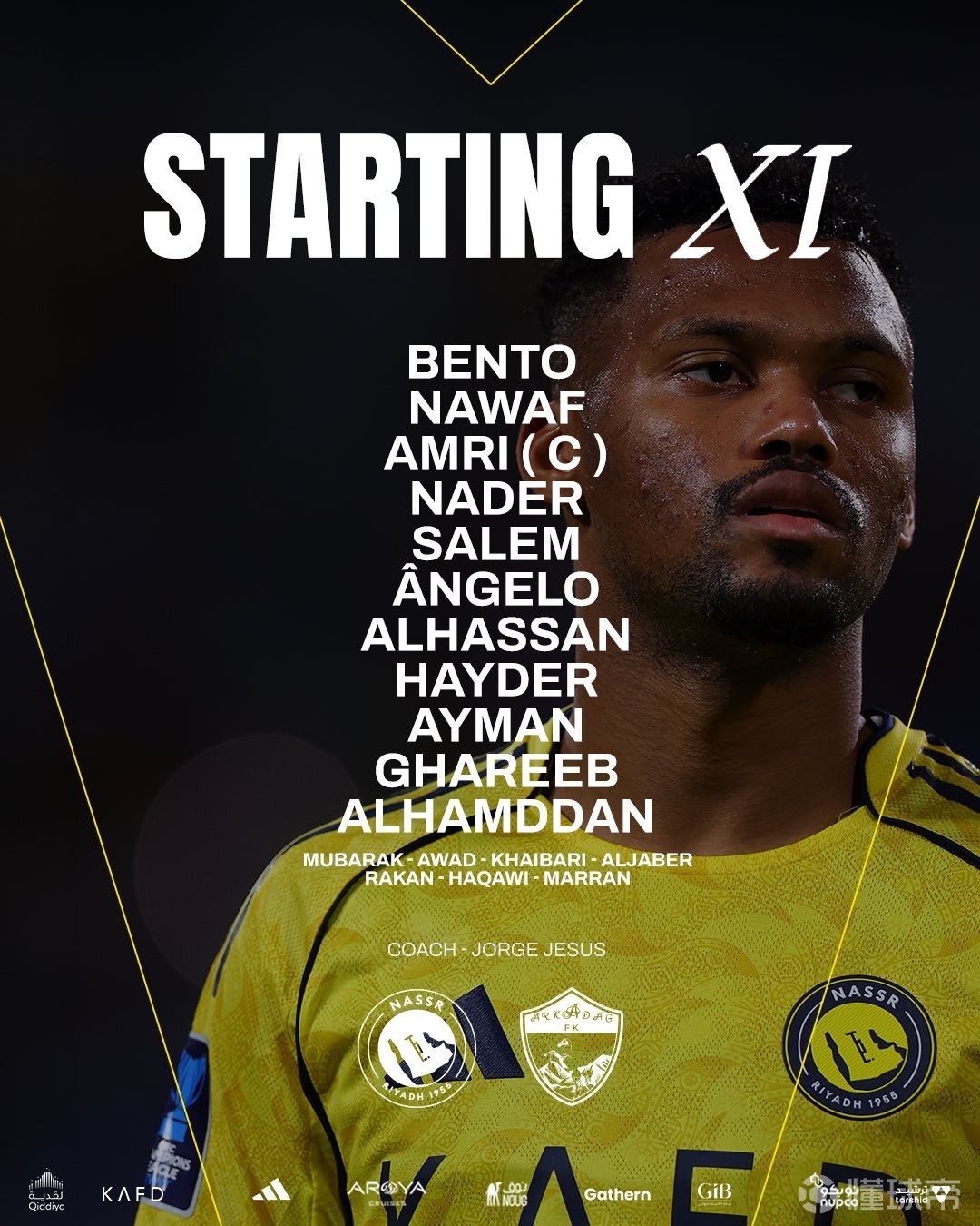 连续3场缺阵，C罗未进入利雅得胜利亚冠比赛名单