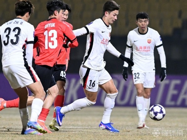 海港亚冠跨赛季已连续12场不胜，本赛季3平4负为东区唯一零胜球队