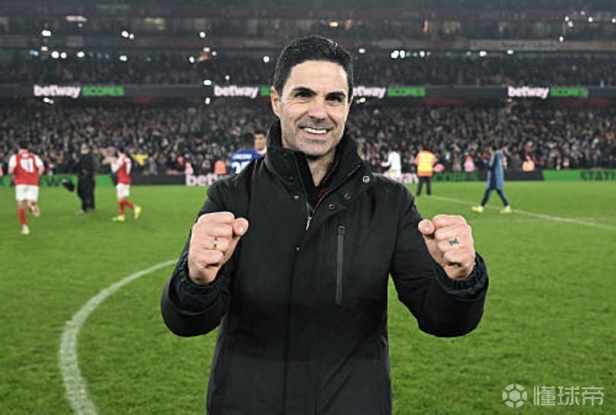 67战41胜，阿尔特塔英超伦敦德比胜场仅落后温格、穆里尼奥