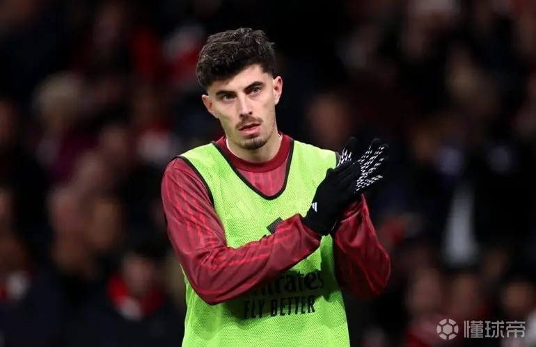 TA：哈弗茨肌肉受伤，预计将会无缘北伦敦德比