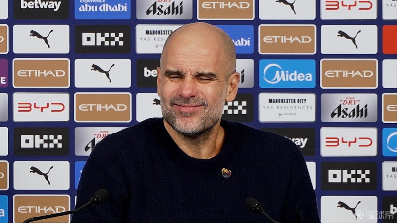 瓜迪奥拉：哈兰德感觉不太舒服才被换下；B席的作用不可替代