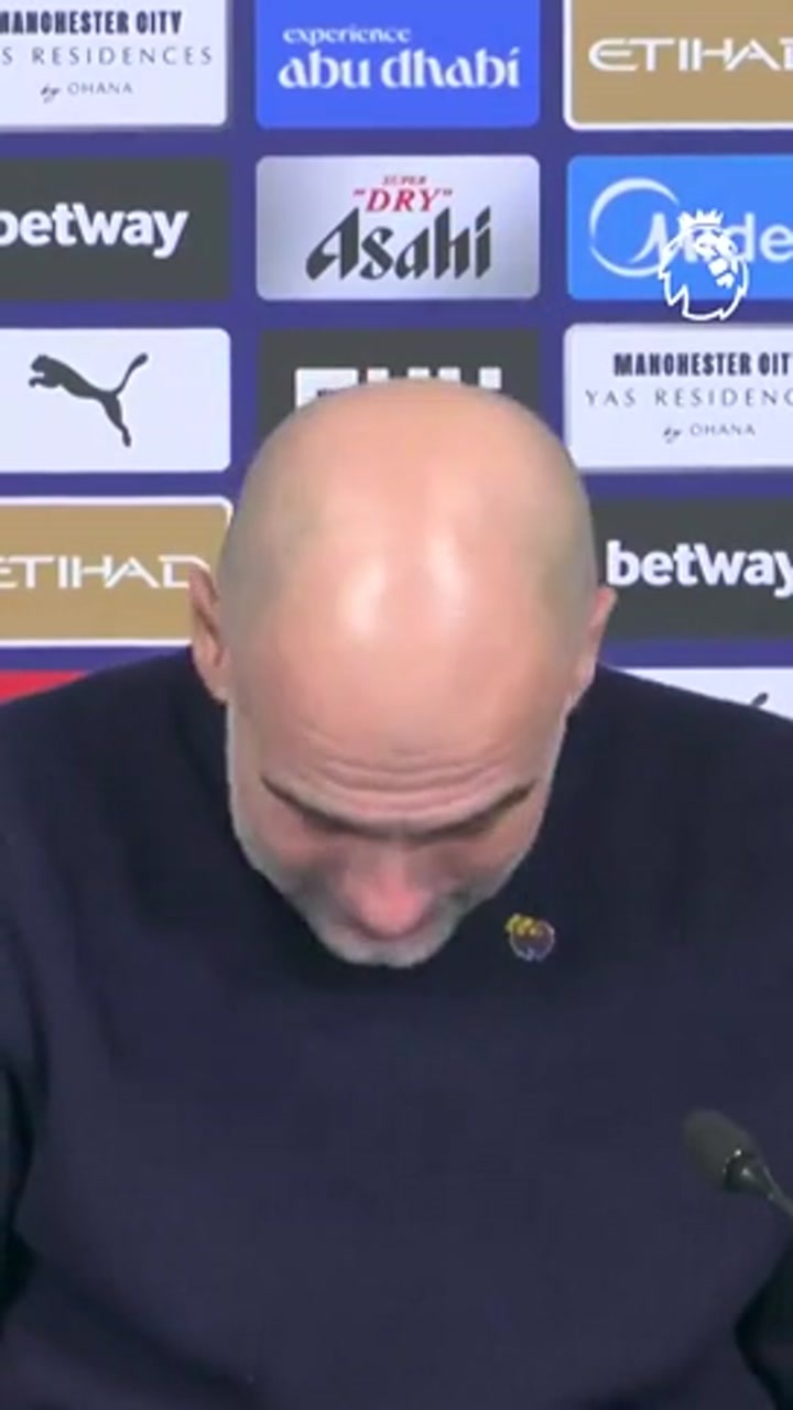 瓜迪奥拉赛后谈球队表现 口误想起昔日爱徒凯文-德布劳内