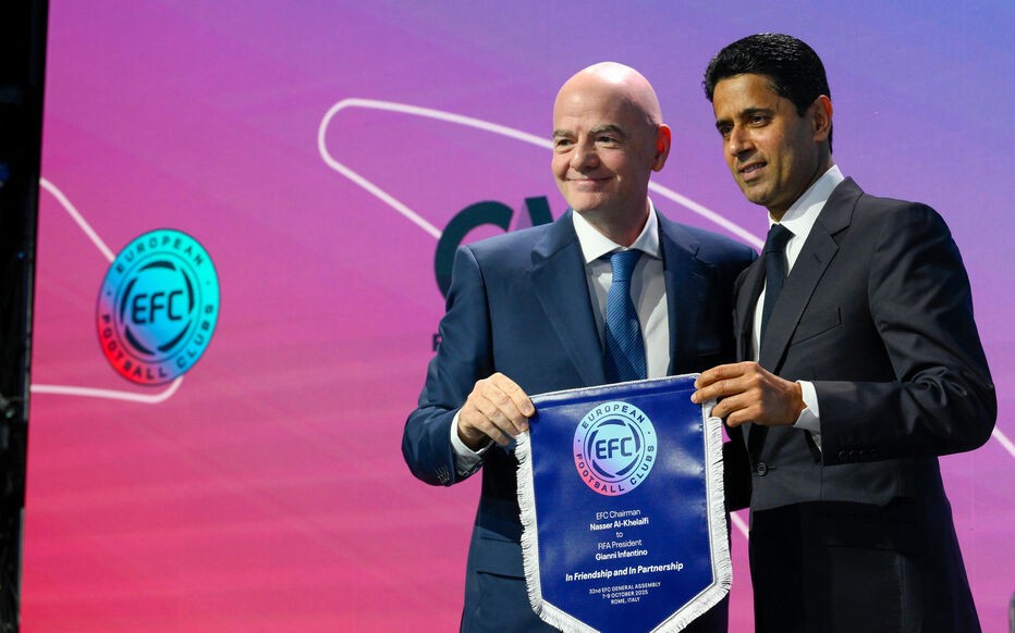 化解欧超联赛冲突，纳赛尔受到因凡蒂诺和切费林的感谢