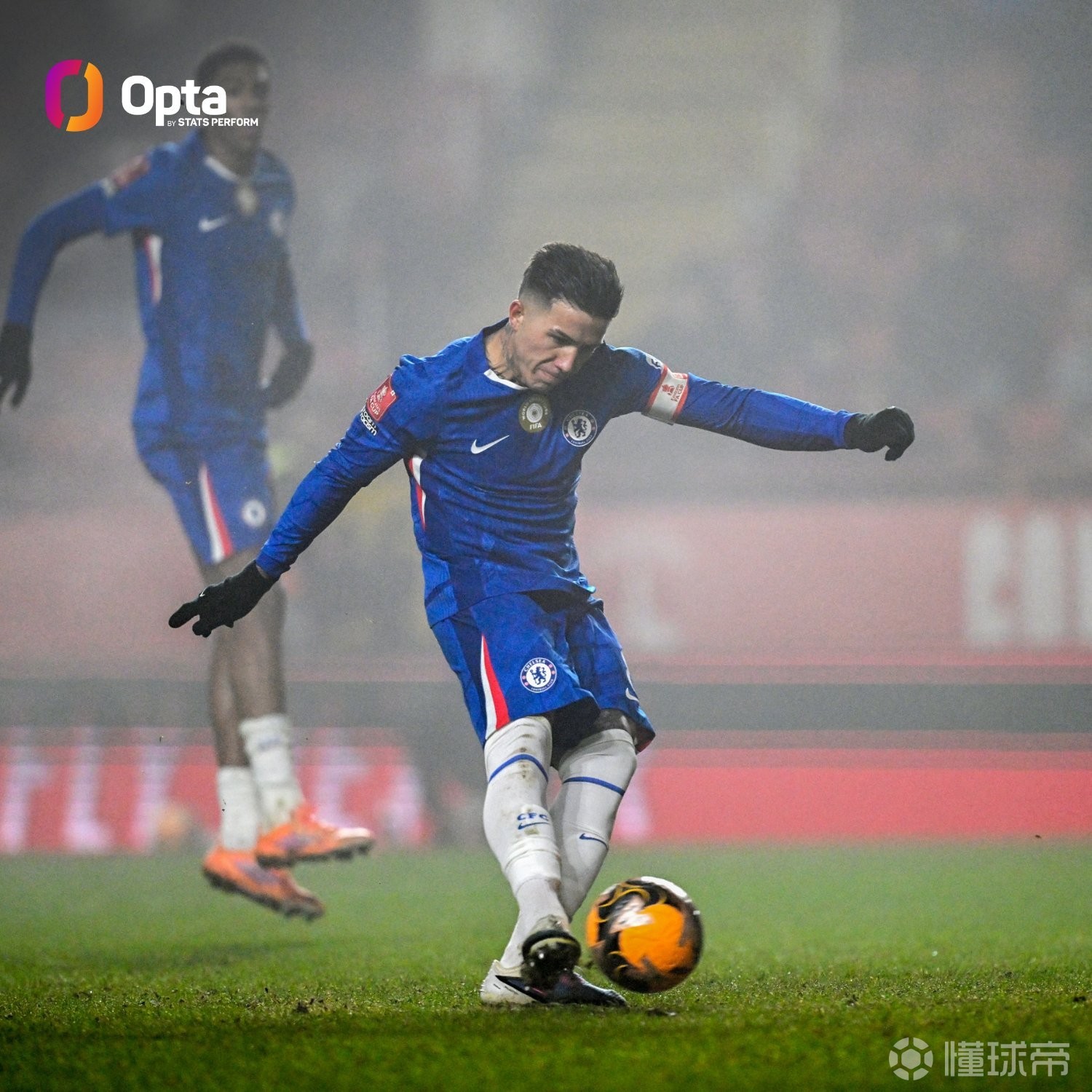 恩佐8次对低级别联赛球队斩4球2助攻，7场足总杯造5球