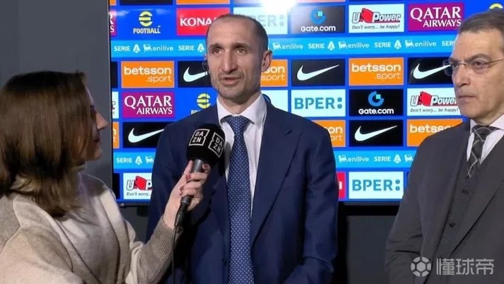 公开宣战？尤文官方发布基耶利尼和科莫利的国家德比赛后采访