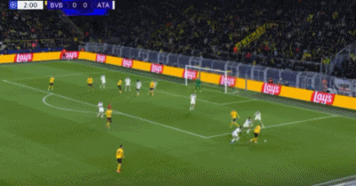 多特2-0亚特兰大 吉拉西传射拜尔破门