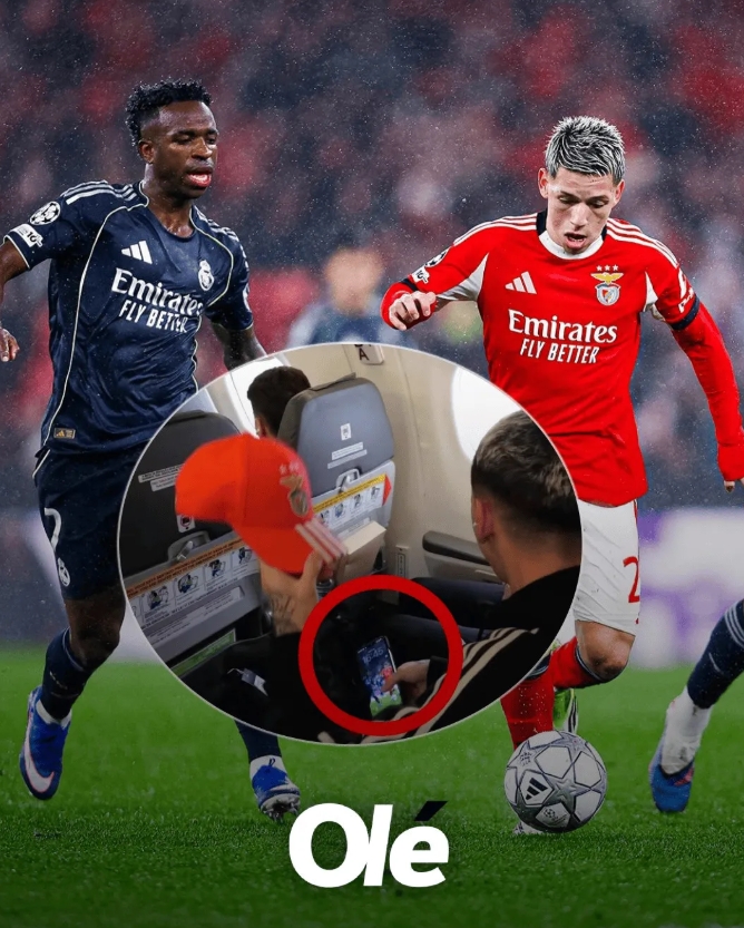 偶像也骂？普雷斯蒂安尼此前手机壁纸是与维尼修斯的同框照片